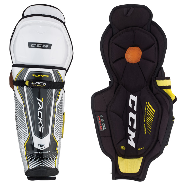 CCM Super Tacks Senior Shin Guards HOCKEY PLUS