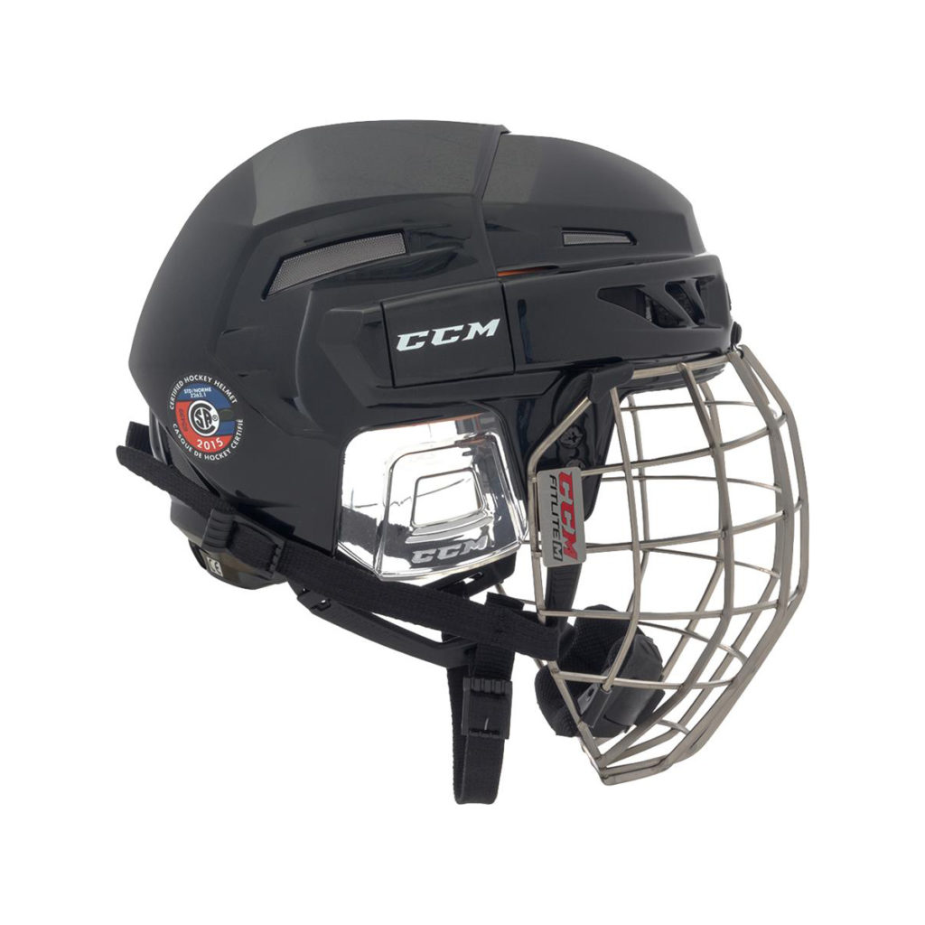 Hockey Plus Best Pricing on CCM FitLite 3DS Senior Helmet Combo