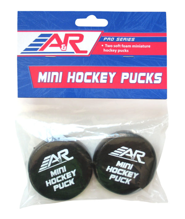 Mini Foam Knee Hockey Pucks [2 Pack]