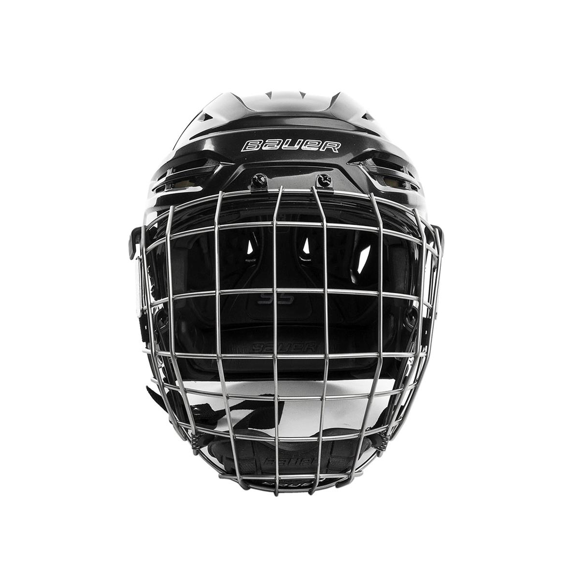 White Small Details about   New Bauer Re-akt Hockey Helmet Combo 