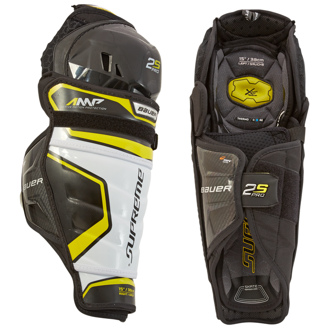 Bauer Supreme 2S Pro Yth Shin Guards - Hockey Services