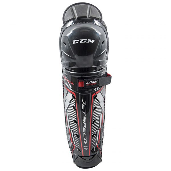 CCM JetSpeed Control Senior Hockey Shin Guards