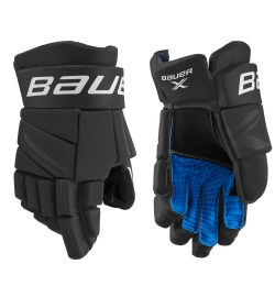 Bauer X Intermediate Hockey Gloves