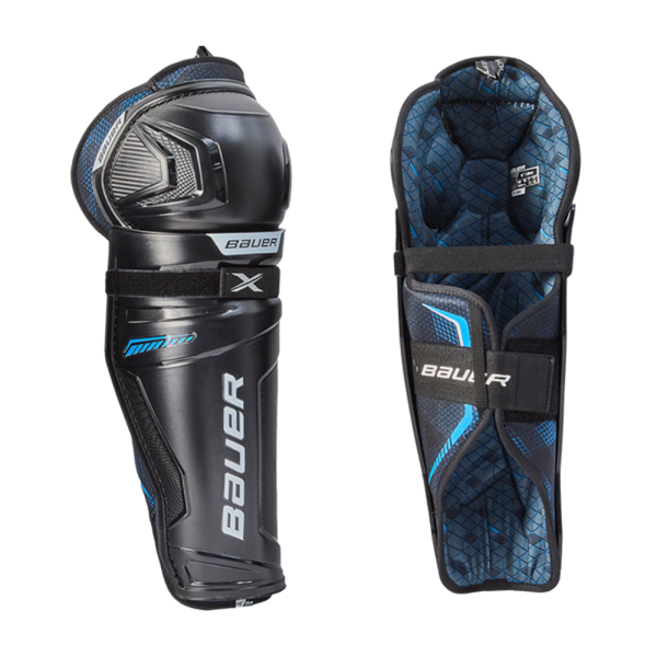 Bauer X Ice Hockey Shin Guards [Intermediate]