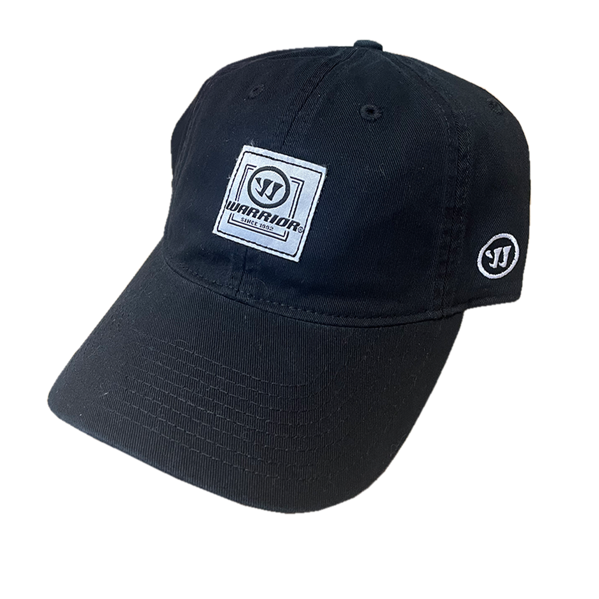 Hockey Plus - Best Pricing on Warrior Classic Logo Black Dad Hat [Adult]