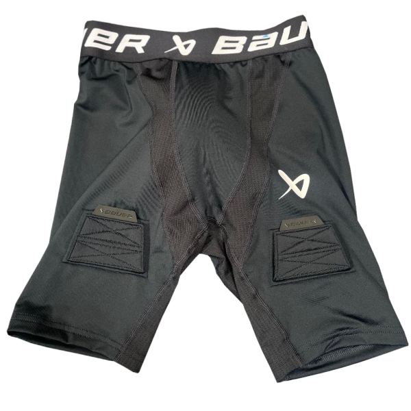 Boys Athletic Cup Shorts With Built-in Protection - Baseball Hockey Sports Jock Shorts For Kids
