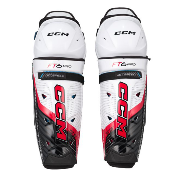 CCM Jetspeed FT6 Pro Ice Hockey Shin Guards [Junior]