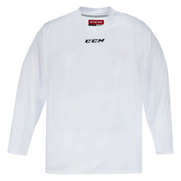 CCM 5000 Series Practice Senior Hockey Jersey [White]