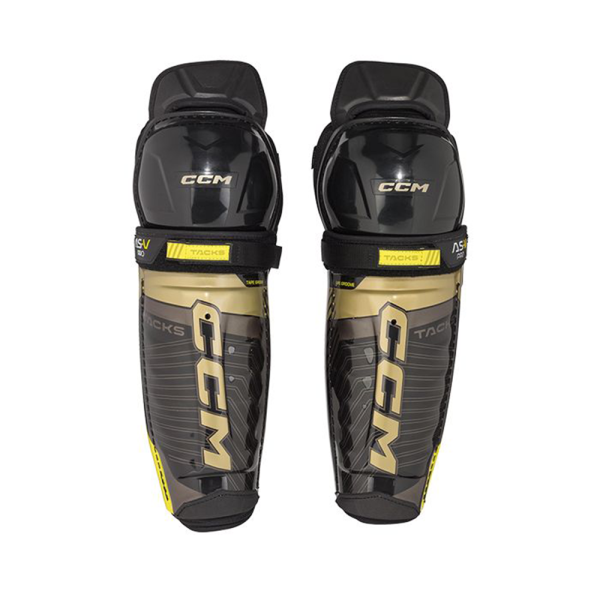 CCM Tacks AS-V Pro Ice Hockey Shin Guards [Junior]