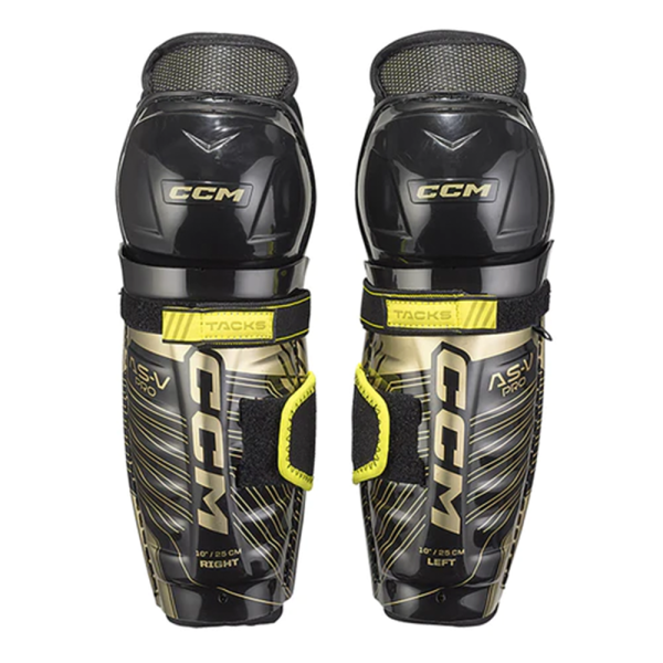 CCM Tacks AS-V Pro Ice Hockey Shin Guards [Youth]