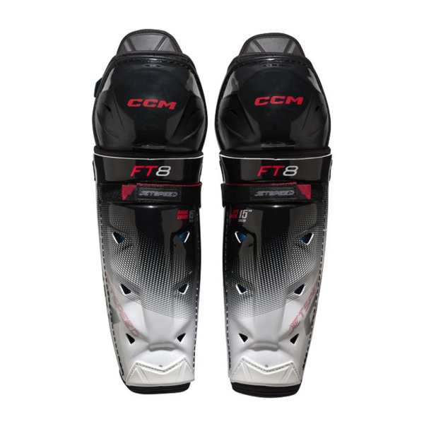 CCM Jetspeed FT8 Shin Guards- Junior