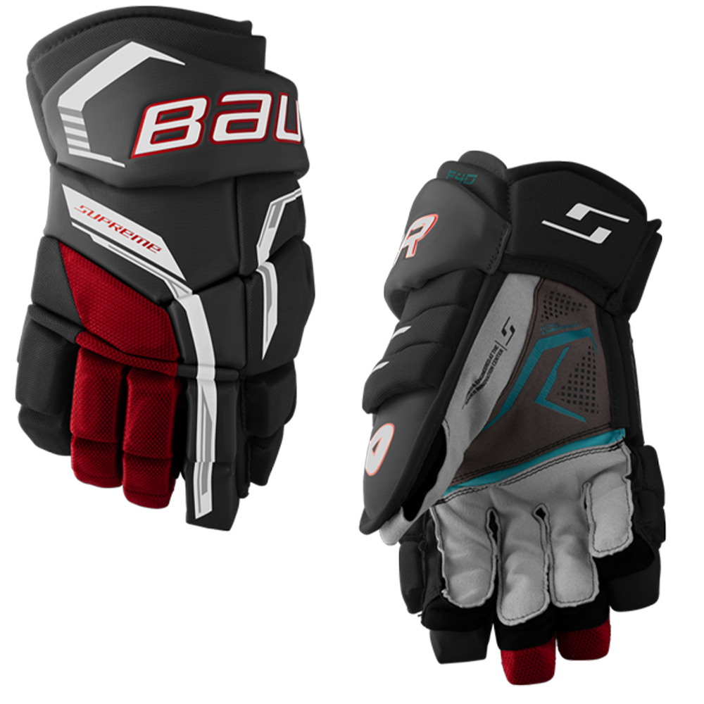 Bauer Supreme F40 Intermediate Hockey Gloves - Image 4