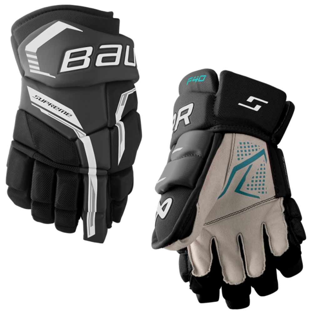 Bauer Supreme F40 Intermediate Hockey Gloves - Image 3